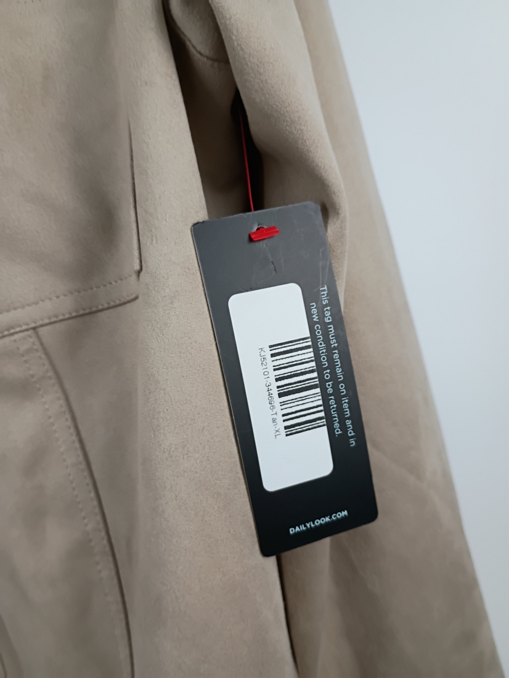 Womens Beige Cropped Utility Jacket - Picture 8 of 12